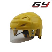 Gold Mini Ice Hockey Helmet Free Shipping